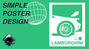 Graphic Design Tutorial | Inkscape | Poster Design | Cosmenaut