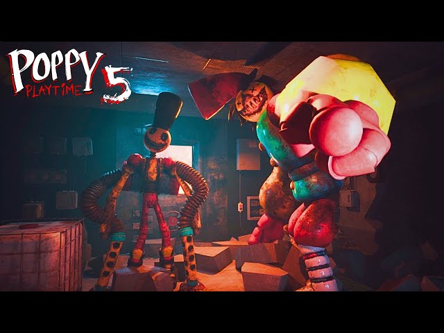 Poppy Playtime: Chapter 5 - SMACKSHAFT's Jumpscare (Lemon Squad