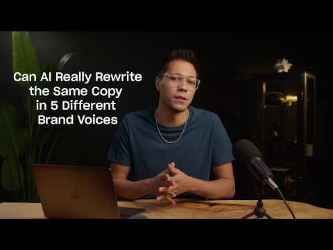 Can AI Really Rewrite the Same Copy in 5 Different Brand Voices