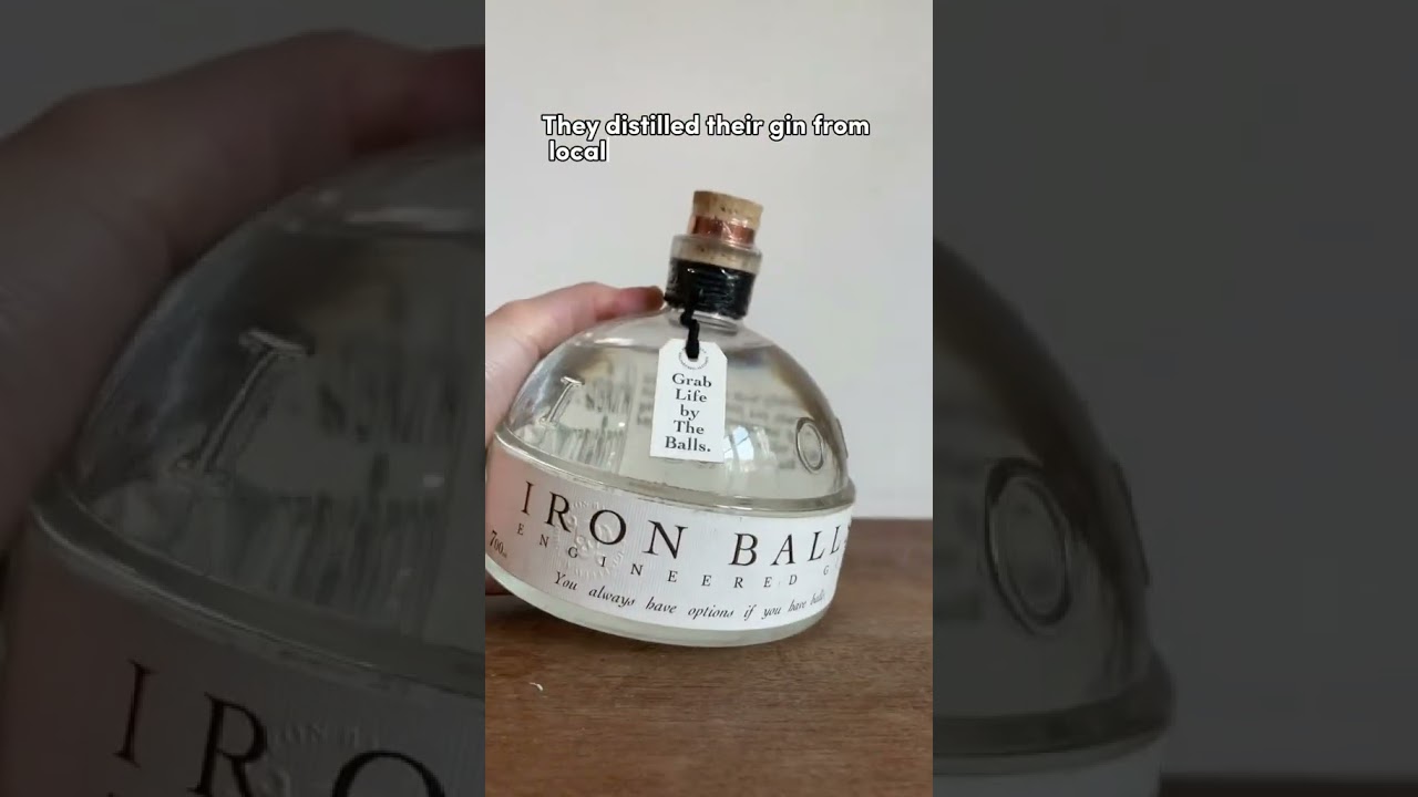 Iron Balls Gin: a tropical craft gin from Thailand! #shorts - YouTube