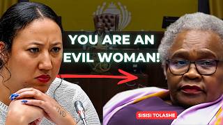 "YOU ARE AN EVIL WOMAN!" 🚨 Tolashe ATTACKED in Parliament After Denying Everything!