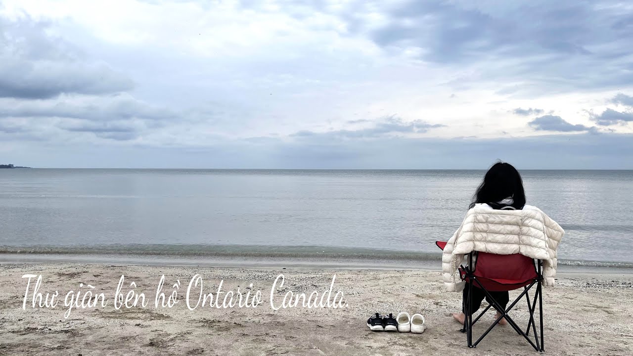 Thư giăn bên hồ Ontario đất nước Canada