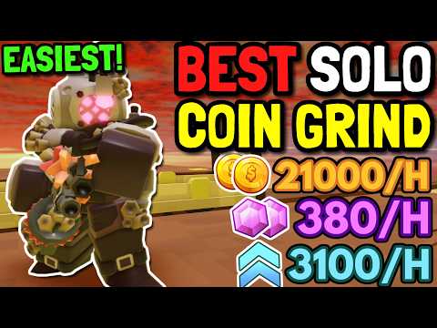 (UPDATED) The NEW Best & EASIEST Solo Coin Grind Strat in TDS! | Beyond the Gold Strategy