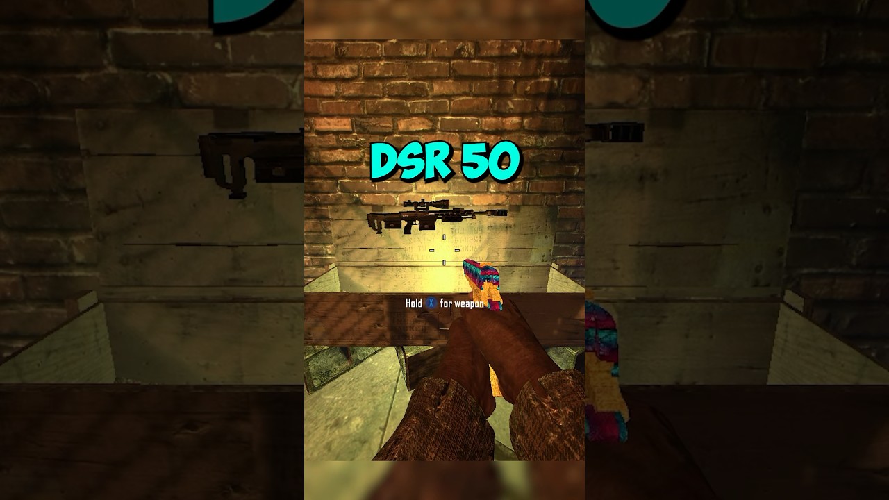 DSR в РАУНД 50 против РАУНД 100 в CoD Zombies 