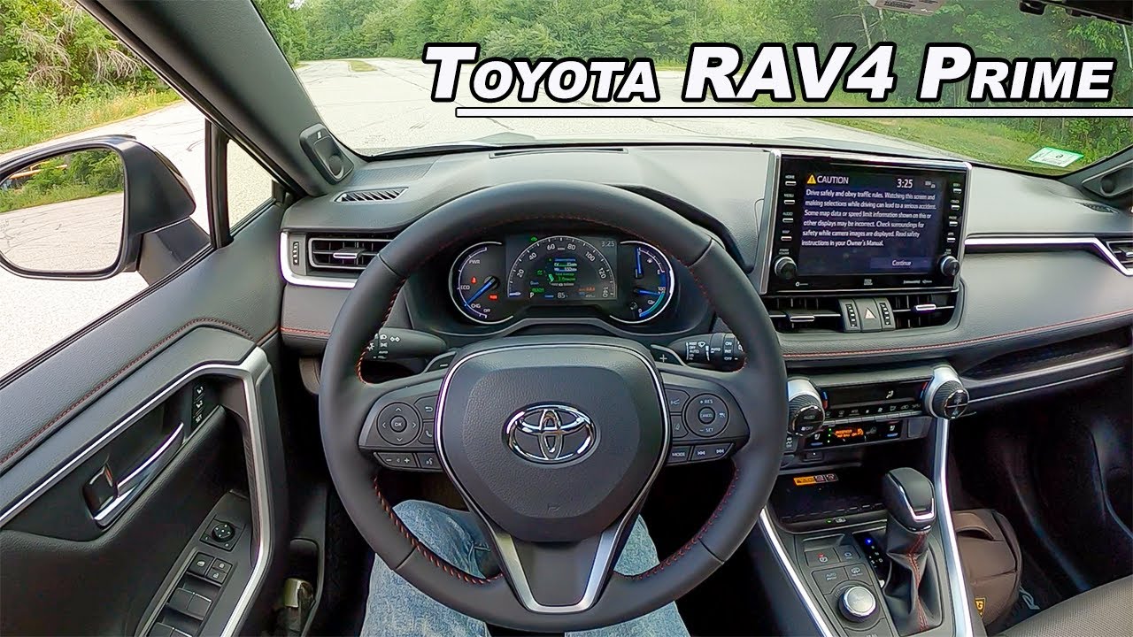 2022 Toyota RAV4 Prime XSE - 302hp Plug-In Hybrid Full Electric Drive (POV Binaural Audio)