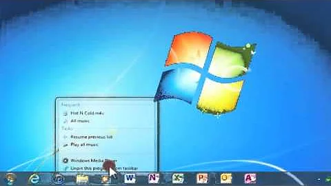 4930 How to manage the pinned icons on your Taskbar in Windows 7.m4v