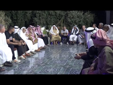 جلسة استماع للشهود أمام وجهاء مدينة بصرى الشام فيما يتعلق بحادثة إطلاق النار في المدينة