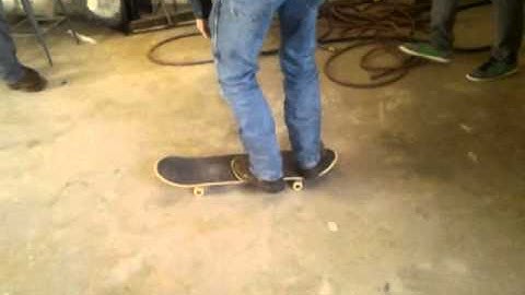 Redneck skateboarding part 1