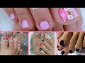 Easy Toe Nail Art Designs For Beginners 💄😱 The Best Nail Art Designs Compilation