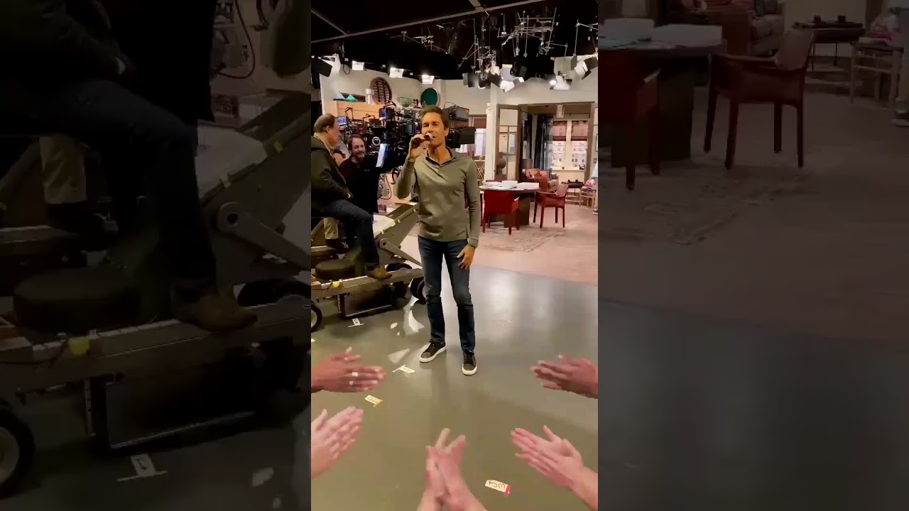 Demi behind the scenes Will and Grace