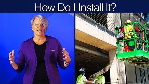 How to Install a Wire Mesh Facade?