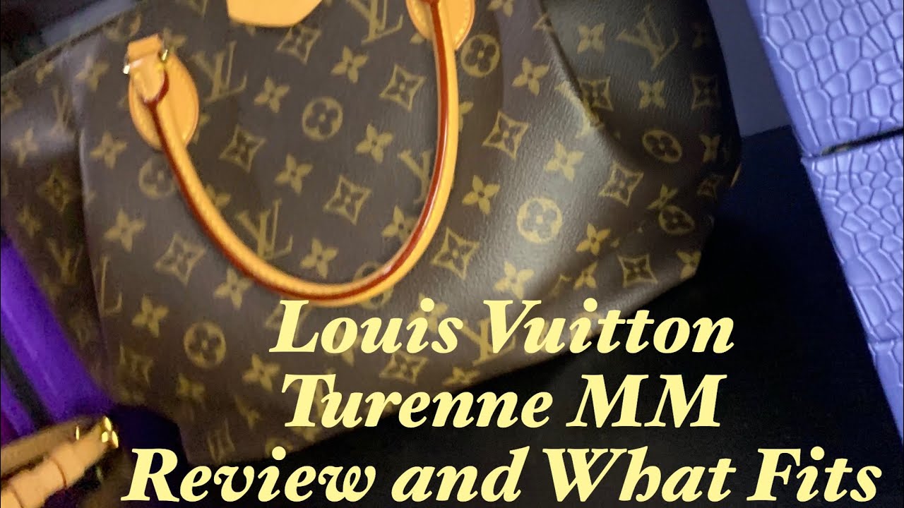 Louis Vuitton Turenne MM Review and What Fits - YouTube