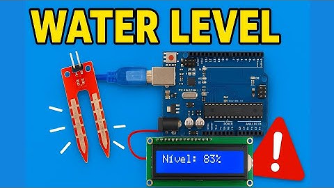 Sensor de Nível de Água com Arduino + Alerta Sonoro e Display LCD 