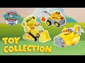 Mega rubble toy haul collection  paw patrol  toy collection and unboxing