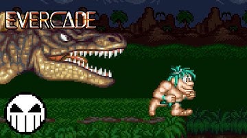 Joe & Mac 2 (Evercade - Data East Collection 1) Gameplay