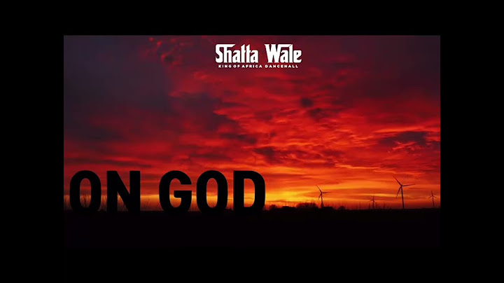 Shatta Wale - On God (Audio Slide)