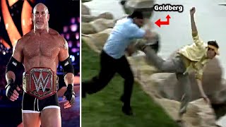 Goldberg Throws A Man Into Water | 5 WWE Superstars Who Attacked Fans in Real