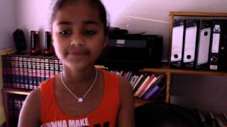 TYLA SEETHAL singing die in your arms by justin bieber
