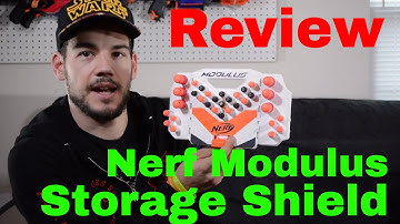 [Review] Nerf Modulus Storage Shield (Unboxing and Nerf Combos)