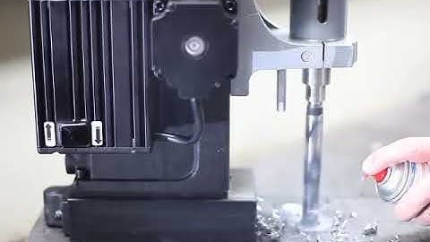 MAB 825 V & MAB 1300 V Portable Magnetic Drills with Auto Feed & Reverse Attachment