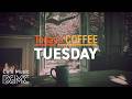 Today's COFFEE TUESDAY: Sakura Doorway Cafe Jazz ☕ Soft Piano & Slow Bossa Nova for Calm Focus