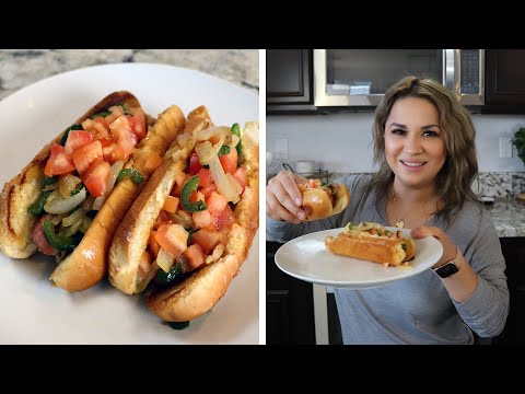 How to make Homemade Hot Dog Mexican Style recipe Hot Dogs