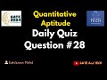 Daily Aptitude Quiz Challenge: Day 28 ⚡💡⚡