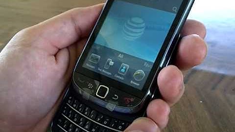 How to unlock your BlackBerry Torch 9800
