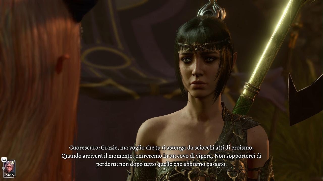 Shadowheart romance scene 