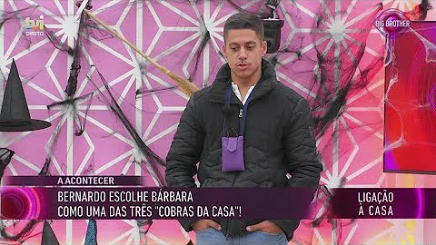 Bernardo Ribeiro atribui o ttulo de cobra a Brbara...