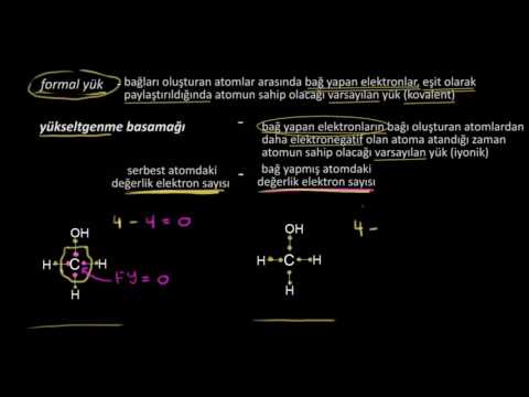 Yükseltgenme Basamağı İle Formal Yükü Karşılaştırma (Organik Kimya)