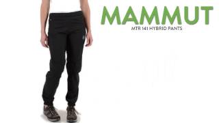 Mammut MTR 141 Hybrid Pants - Waterproof, UPF 50  (For Women)