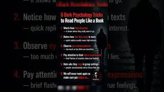 6 Dark Phycology Tricks To Read People Like A Book 🤫 [Educational Content]
