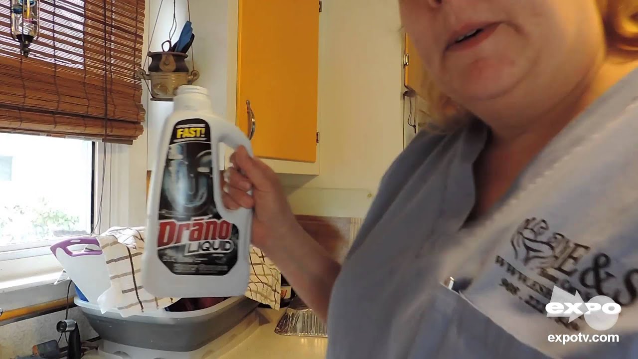 Drano® Liquid Clog Remover Easy Way to Unclog a Clogged Drain YouTube