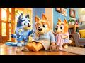BLUEY & BINGO : MOM’S SAD DAY AT HOME?!💔🥺Bluey And Bingo Try To Cheer Her Up! | Bluey Toys Animation