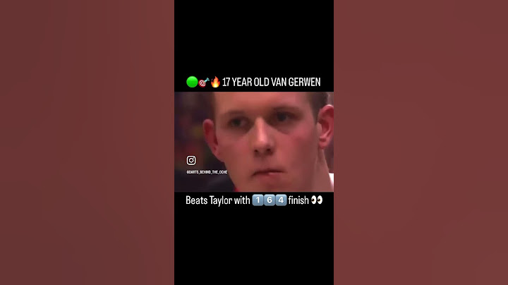 17 year old MICHAEL VAN GERWEN beats Phil Taylor 3-0 in sets with an INCREDIBLE 164 checkout 🔥👏🎯