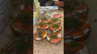 Trying the new most hyped up bagel in NYC PT.1 #foodie #bagel #nycbagel #breakfast📍Apollo Bagels