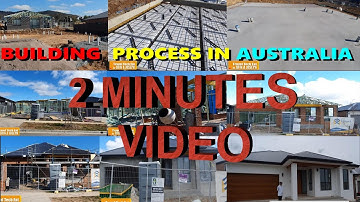 Building process  in Australia in 2 minutes #House building process and progress payment as well