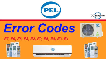 PEL Air Conditioner All Error Codes And Solution Troubleshooting Urdu/Hindi