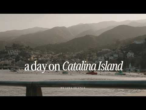 A Day on Catalina Island | turquoise waters, golf carts, wedding anniversary thumbnail