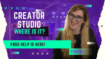 Where is my Creator Studio on Facebook