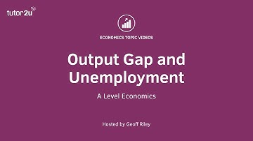 Output Gap and Unemployment