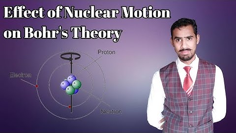 Effect Of Nuclear Motion on Bohr