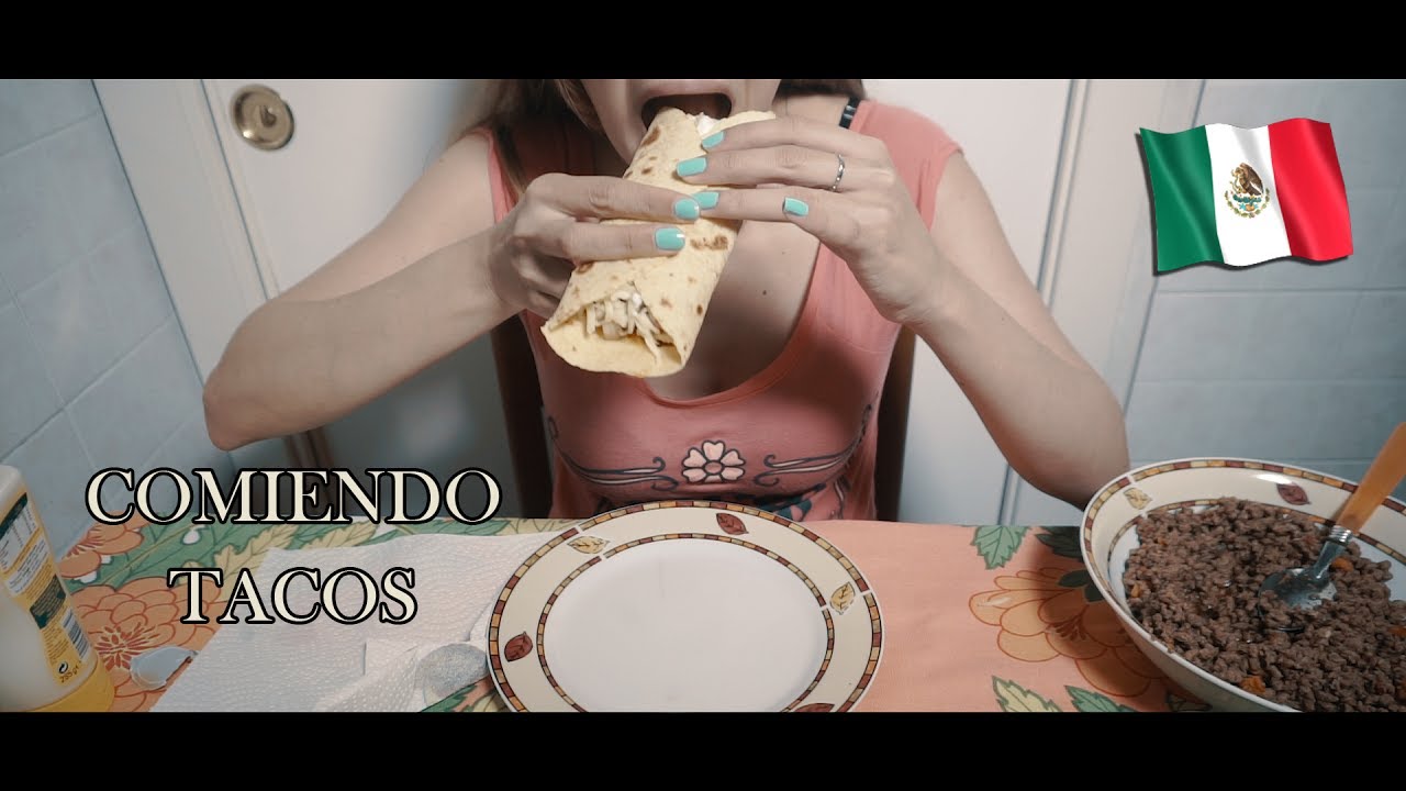 ⭐️ASMR Español⭐️❤️Comiendo y haciendo tacos❤️Comida mexicana❤️ Eating asmr ❤️ | Asmr with Sasha