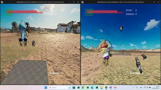 Server Side Rewind Implementation and test on 500 PING Simulation Profile