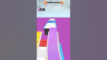 #shorts - Canvas Run - Gameplay (Android, iOS) Walkthrough | Level-9 #viral #youtubeshorts #canvas