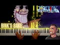 One piece  binks sake  piano