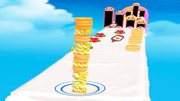 Pancake Run  #13 All Levels Game Android  IOS Walkthrough  Mobile Game | AZ Run Game