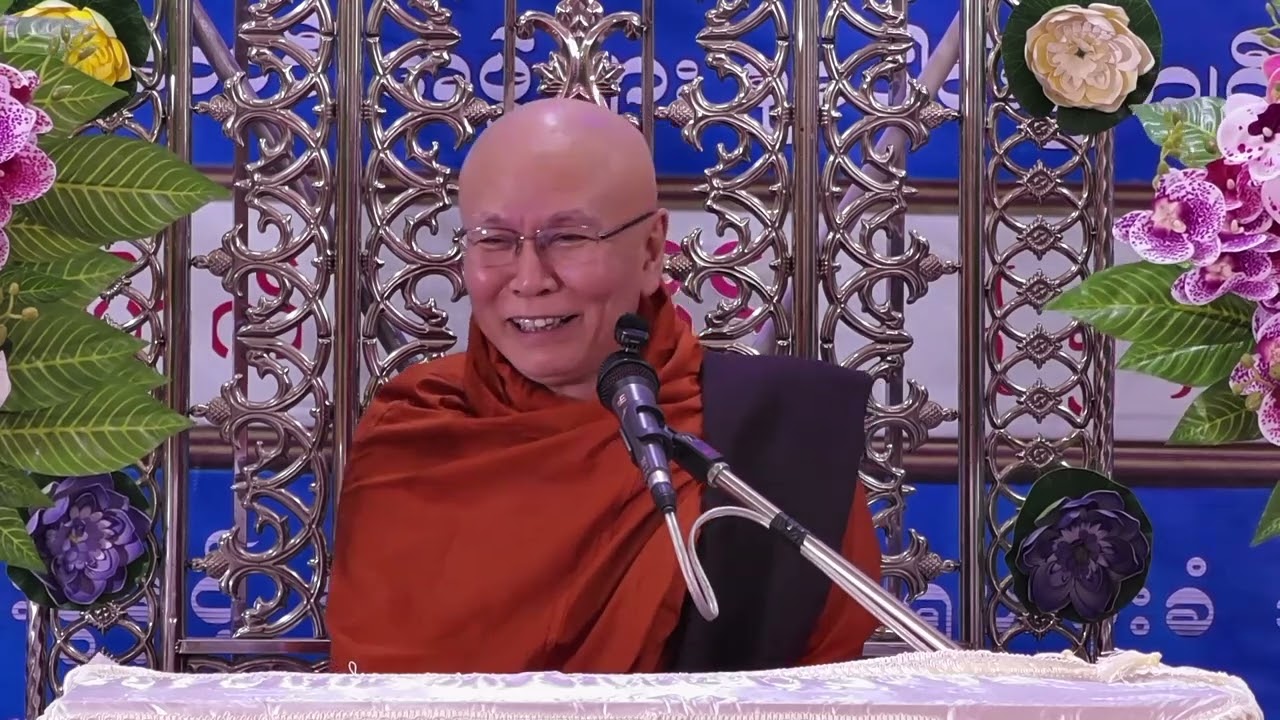 { မော်ကျွန်းဆရာတော်} အရှင်ဘန္ဒန္တကဝိသာရတရားဟော တရားပြ ကမ္မဌာစရိယ