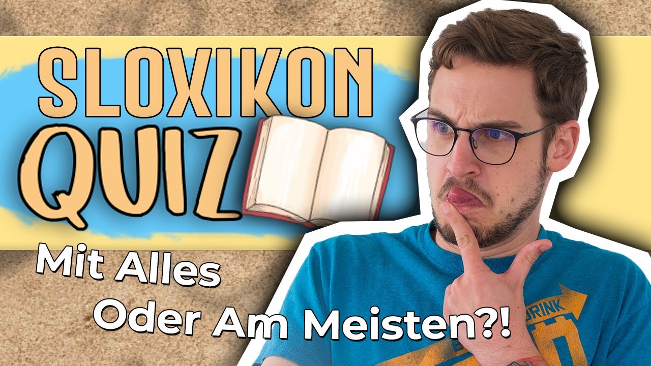 Wie kommt man DARAUF? | Sloxikon Quiz